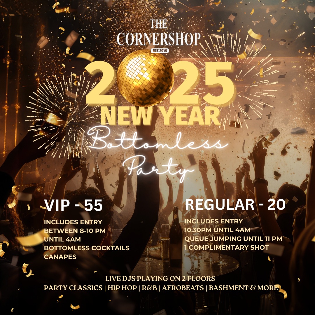 Bottomless New Year's Eve Party